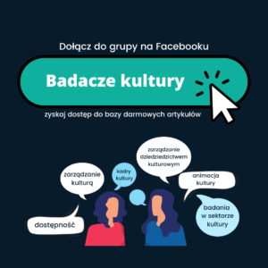 Dołącz do grupy Badacze kultury na Facebooku