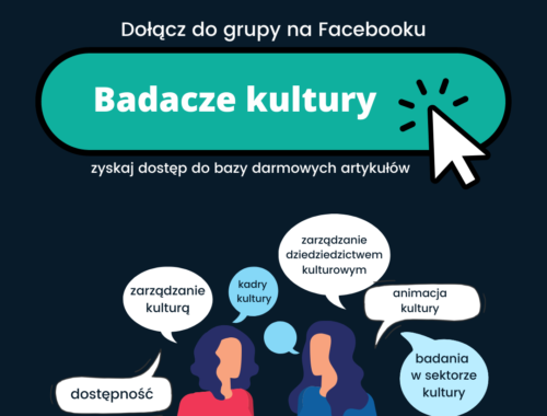 Dołącz do grupy Badacze kultury na Facebooku