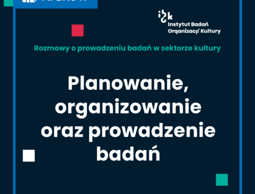 Planowanie, organizowanie oraz prowadzenie badań