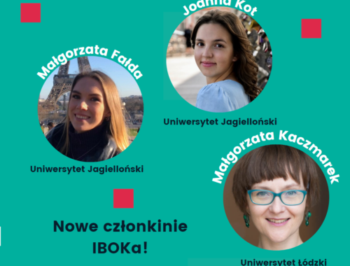 Nowe członkinie IBOKa: Joanna Kot, Małgorzata Fałda, Małgorzata Kaczmarek